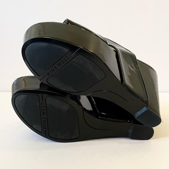 Nine West Patent Platform Wedge - Picture 10 of 12